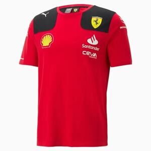 Puma X Scuderia Ferrari Collection SF Team Tee T-Shirt Men’s Size Large New